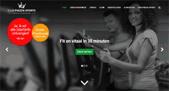 Desktop Screenshot of piazzasports.nl